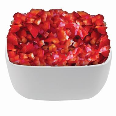 Papryka czerwona kostka 10kg MROŻONA